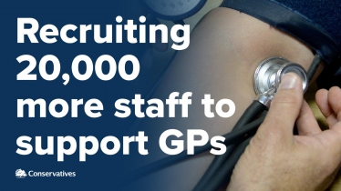 Recruiting 20000 more NHS Staff