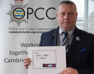 Police Commissioner marks #itsnotok2019 to support victims