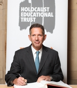 Jonathan Djanogly MP signs Holocaust Educational Trust Book of Commitment