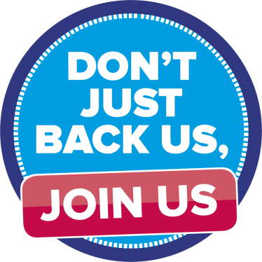 dont just back us - join us